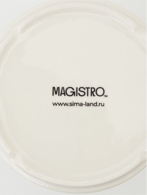 Заварочный чайник Magistro «Морской бриз», 850 мл, фарфор, белый