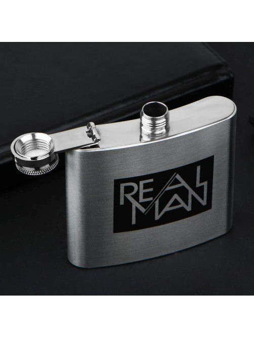 Фляжка REAL MAN, 150 мл