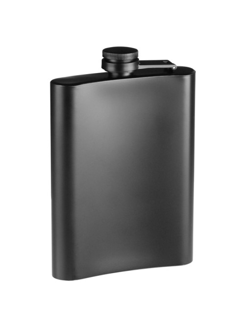 Фляжка Alcohol, нержавеющая сталь, 240 мл, 8 oz