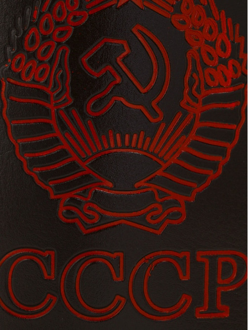 Фляжка для алкоголя «СССР», нержавеющая сталь, чехол, 3.8 л