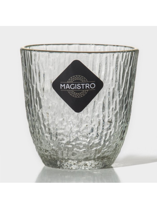 Стакан Magistro «Фьюжн», 300 мл, стекло, прозрачный