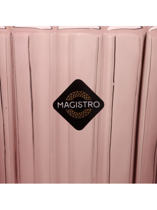 Стакан Magistro «Ла-Манш», 350 мл, стекло, розовый