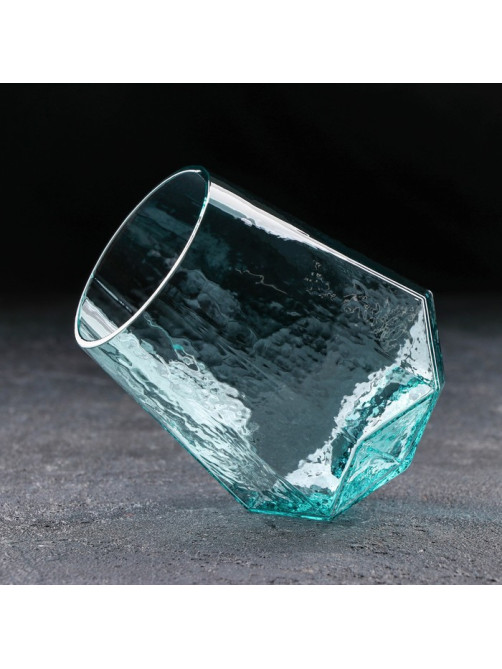 Стакан Magistro «Дарио», 450 мл, 10×11.5 см, стекло, тиффани