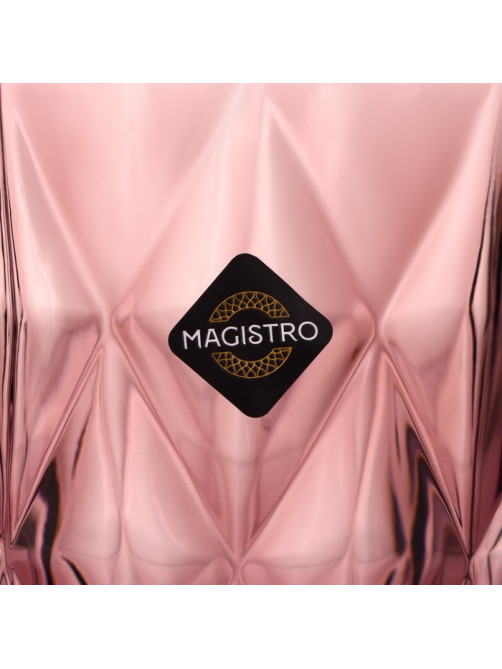 Стакан Magistro «Круиз», 240 мл, стекло, розовый