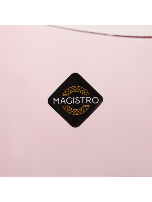 Стаканы Magistro «Иллюзия», 450 мл, 9.5×11.5 см, набор 6 шт., стекло, розовые