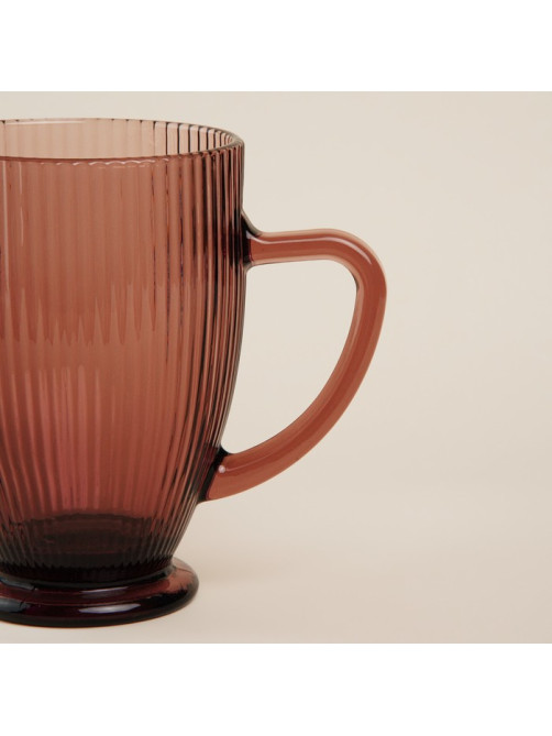 Кувшин SL Home «Модерн», 1.2 л, 19.5×13×18.5 см, стекло, розовый