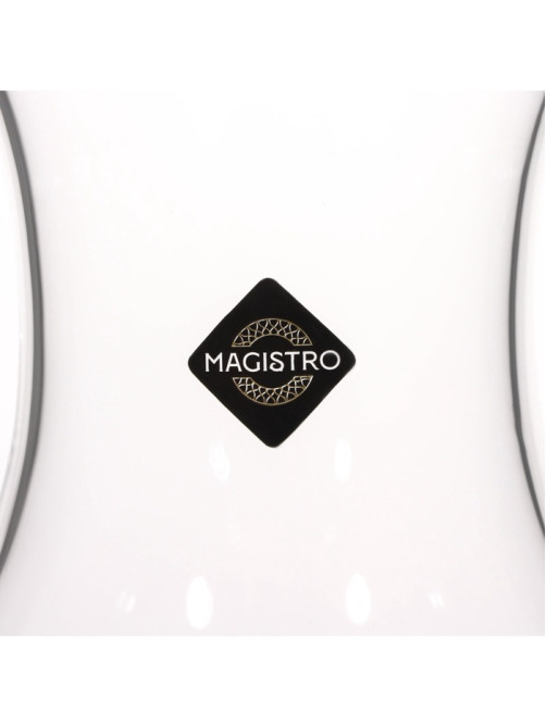 Декантер Magistro «Богема», 1.5 л, 15.5×20.5 см, металлическая крышка с диспенсером, стекло, прозрачный