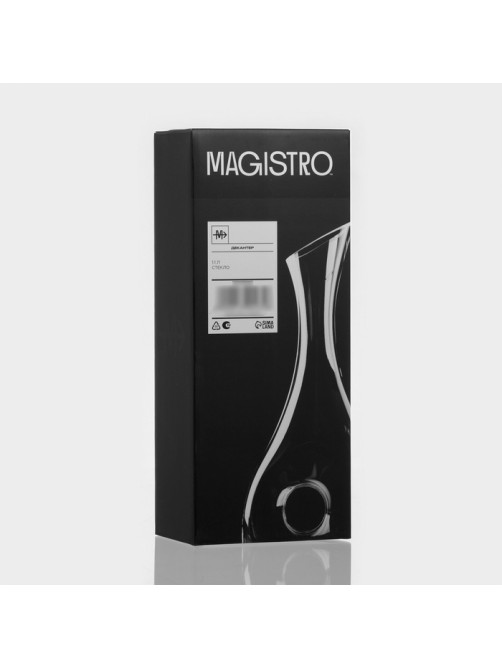 Декантер Magistro «Рислинг», 1.1 л, 15.5×10×36 см, стекло, прозрачный