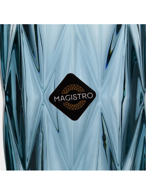 Бокал для шампанского Magistro «Круиз», 160 мл, 7×20 см, стекло, синий