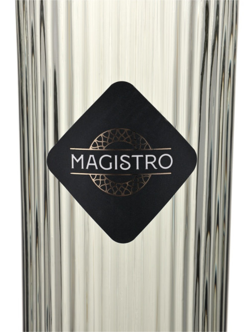Бокал для шампанского Magistro «Грани», 150 мл, 5.5×18.5 см, стекло, графит