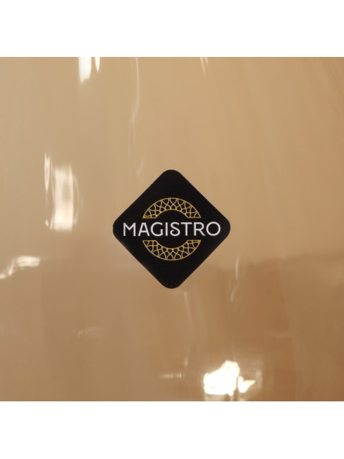 Бокалы для вина Magistro «Иллюзия», 550 мл, 10×24 см, набор 2 шт., стекло, бронзовые