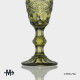 Бокалы для шампанского Magistro «Ла-Манш», 160 мл, 7×20 см, набор 6 шт., стекло, зелёные