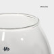Бокал для вина Magistro «Пантера», 300 мл, 10.5×8.5×12.5 см, стекло, с трубочкой, прозрачный