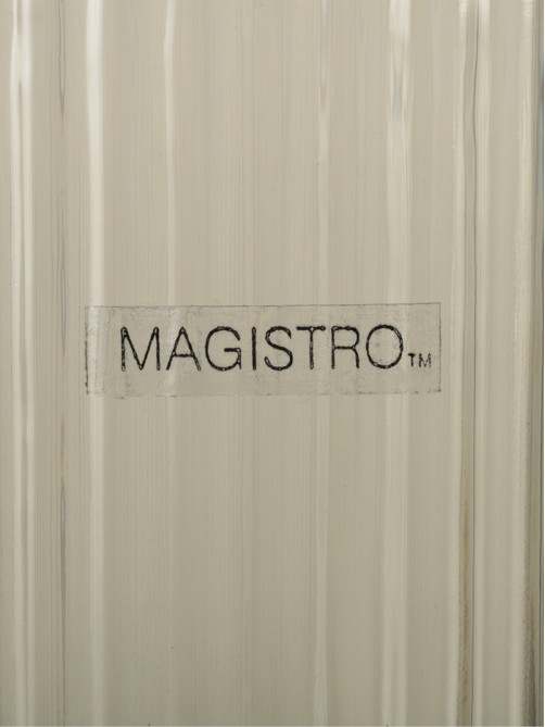 Бокал для вина Magistro «Грани», 250 мл, 8×14.5 см, стекло, графитовый