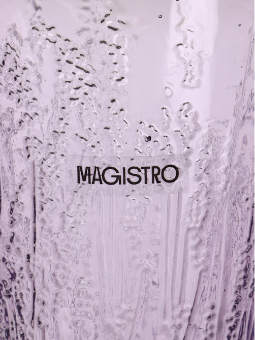Бокал для вина Magistro «Французская лаванда», 310 мл, 16.4×8.9 см, стекло, сиреневый