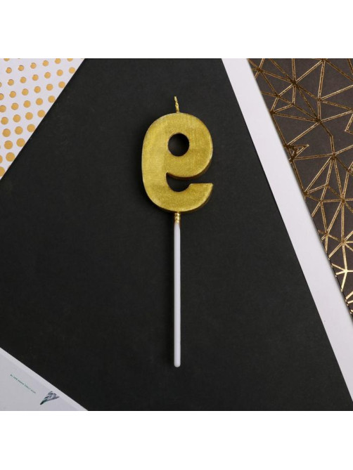 Свеча для торта, цифра «9», 11.5×2.3 см