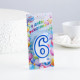 Свеча для торта «Цифра 6», 7 см, МИКС