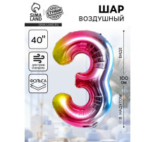 Воздушный шар фольгированный 40