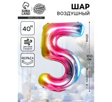 Воздушный шар фольгированный 40