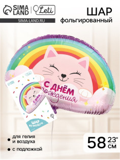 Воздушный шар фольгированный 23