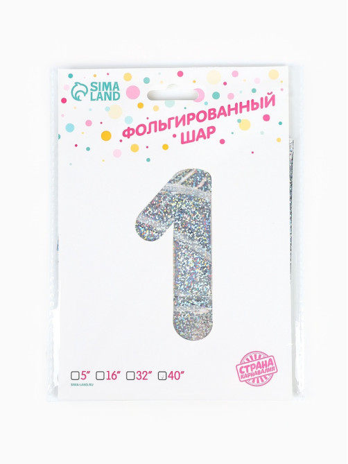 Воздушный шар фольгированный 40
