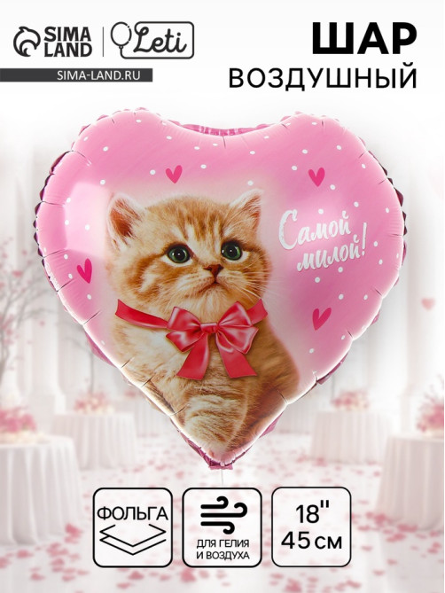 Воздушный шар фольгированный 18
