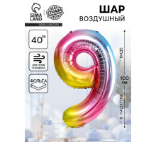 Воздушный шар фольгированный 40