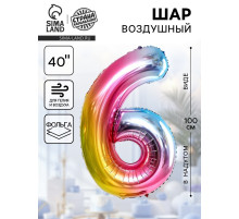 Воздушный шар фольгированный 40