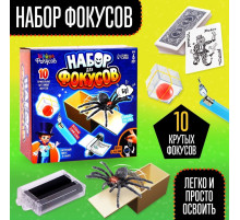 Фокусы «Набор для фокусов», 10 шутливых фокусов