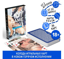Карты игральные «Горячие карты» хентай офис, 36 карт, 18+