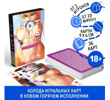 Карты игральные «Горячие карты» хентай фурри, 36 карт, 18+