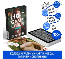 Карты игральные «HOT GAME CARDS» природа, 36 карт, 18+