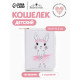 Кошелёк на молнии Выбражулька «Зайка», белый