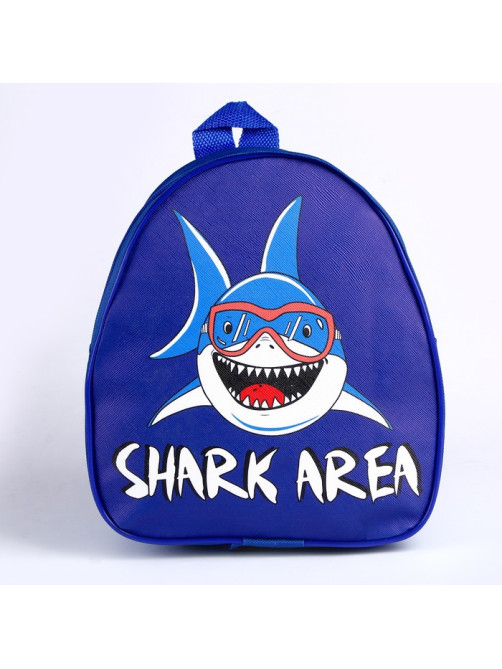 Детский набор Shark area, рюкзак, кепка, р-р. 52-54 см