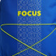 Рюкзак школьный текстильный со шнуровкой FOCUS, 38×29×11 см, синий