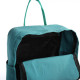 Рюкзак школьный текстильный NAZAMOK, 38×27×13 см, бирюзовый