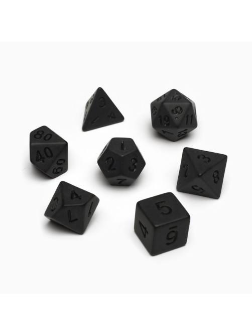 Кости игральные, дайсы для D&D (Dungeons and Dragons, ДнД), «Время игры», 7 шт.