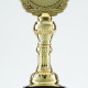 Кубок 068, наградная фигура, золото, подставка пластик, 23.5×8×7.5 см