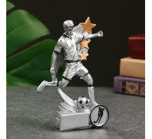 Кубок наградной с фигуркой «Футбол: лучший игрок», 15×4×11 см