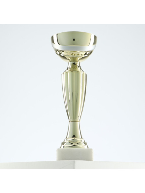 Кубок 106, наградная фигура, золото, подставка камень, 18.8 см