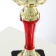 Кубок 076С, наградная фигура, золото, подставка пластик, 19×7×6.5 см