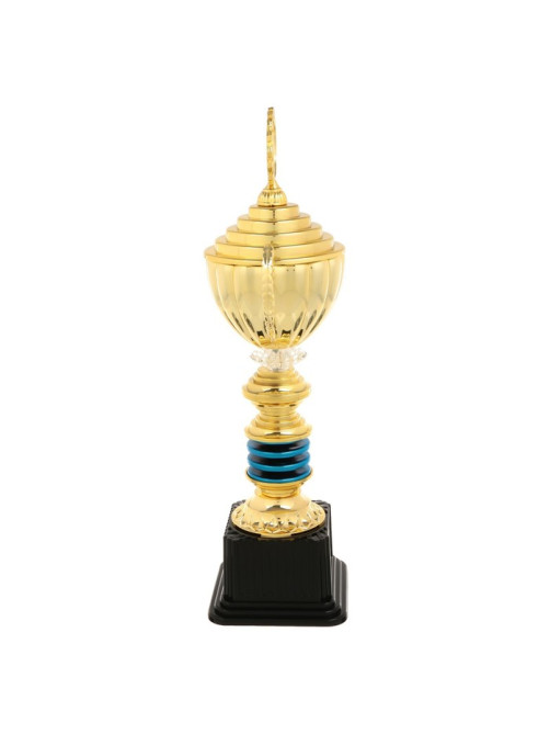 Кубок 176C, наградная фигура, золото, подставка пластик, 31.2×13.5×9.3 см