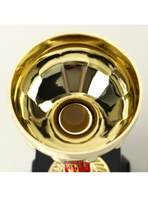 Кубок 076С, наградная фигура, золото, подставка пластик, 19×7×6.5 см