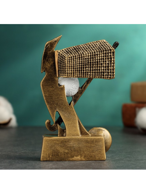 Фигура наградная, кубок «Хоккей на траве - лякросс», 8×3×12 см