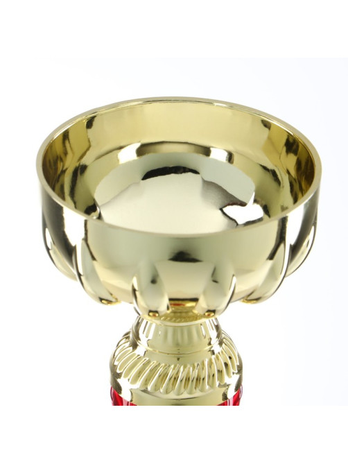 Кубок 076С, наградная фигура, золото, подставка пластик, 19×7×6.5 см