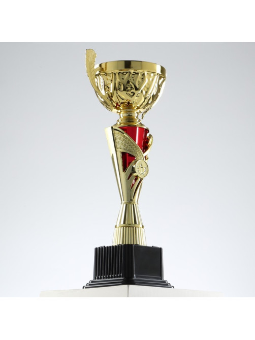 Кубок 155B, наградная фигура, золото, подставка пластик, 36.3×18.4×10.5 см