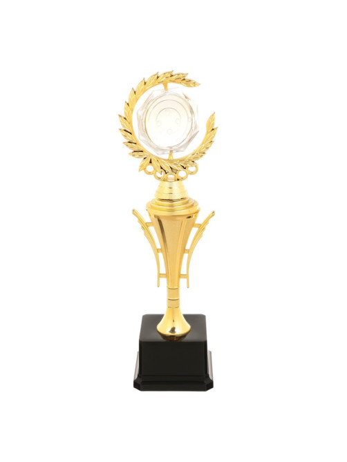Кубок 177C, наградная фигура, золото, подставка пластик, 32.6 см