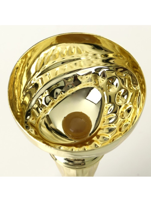 Кубок 150С, наградная фигура, золото, подставка камень, 17.3 см