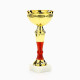 Кубок 152, наградная фигура, золото, подставка камень, 18.5×8×6 см