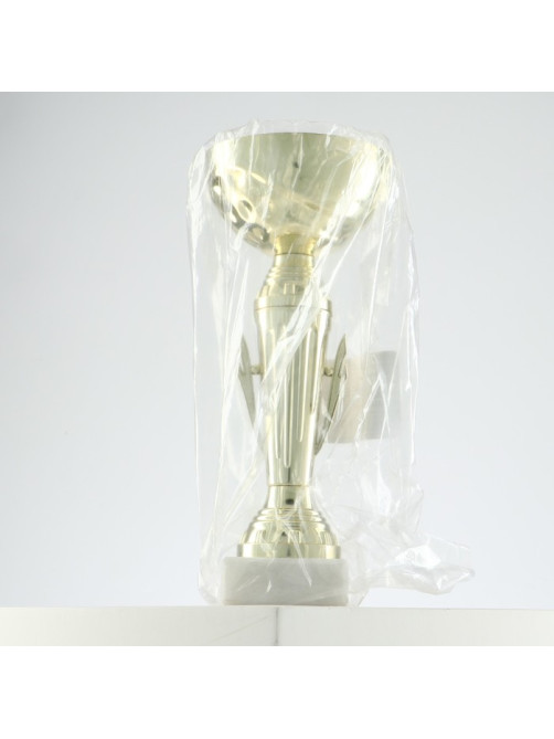 Кубок 107, наградная фигура, золото, подставка камень, 19 см